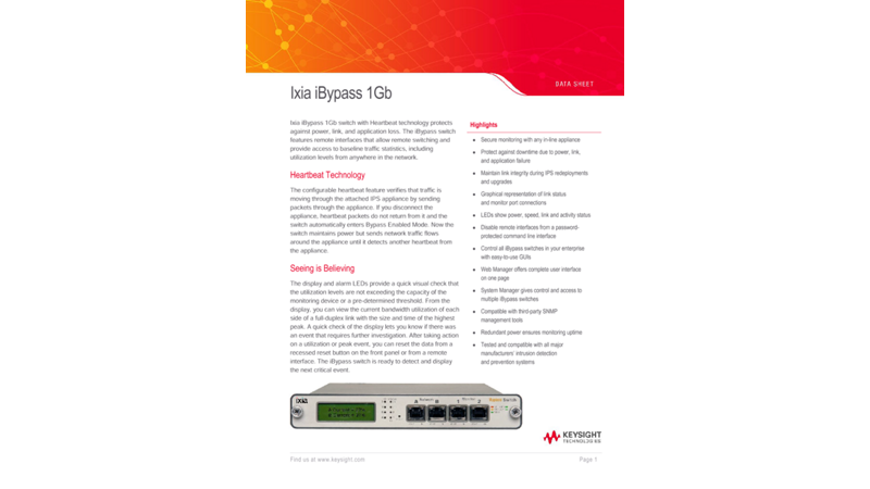 Ixia iBypass 1Gb